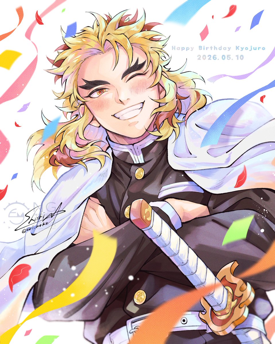 お誕生日おめでとうございます🔥さん！今年はちゃんとお祝いできて私の心もHappyです！なんて良い日だ😭🫶🎉✨