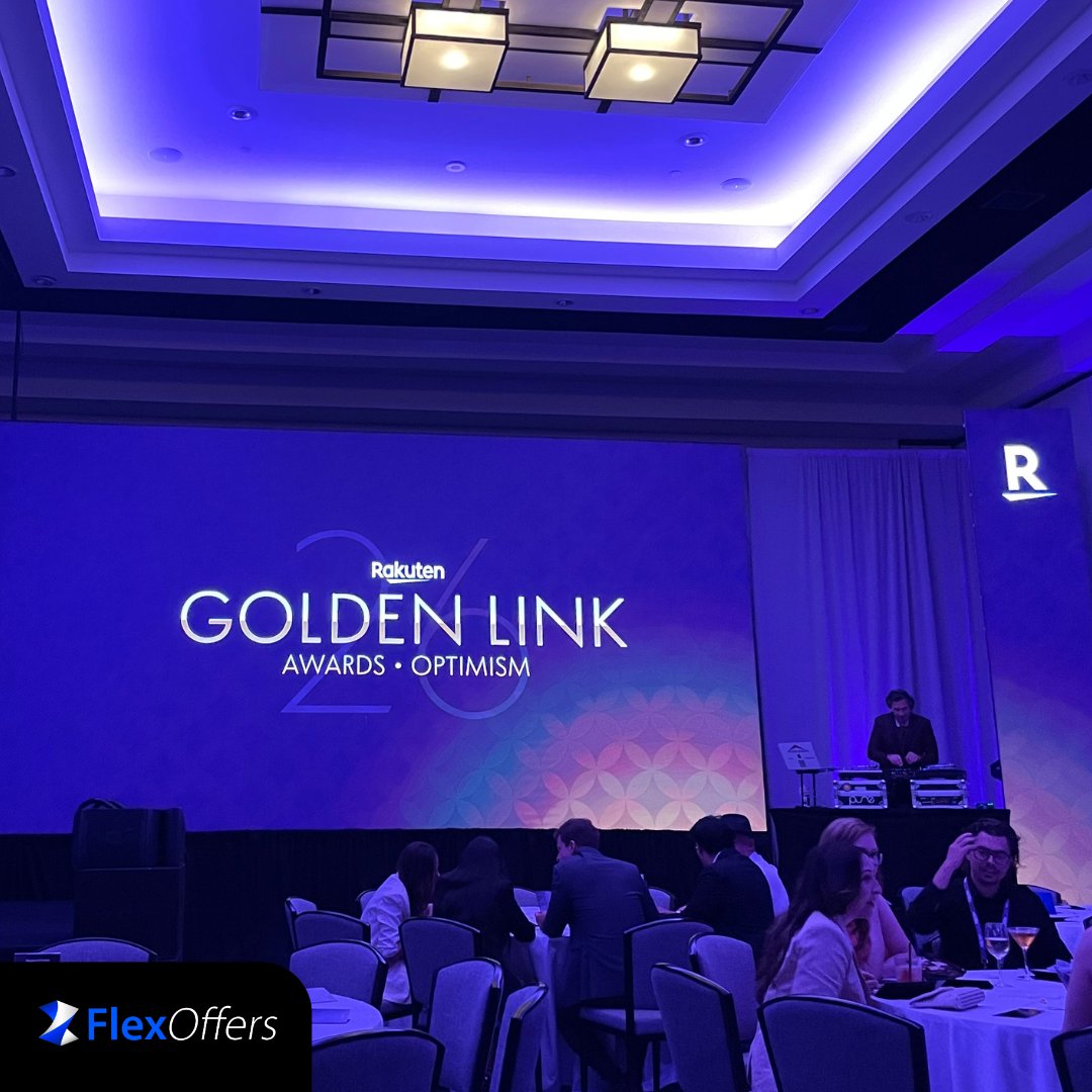 FlexOffers's tweet photo. From standout sessions to the Golden Link Awards to the pickleball tournament, @Rakuten Optimism was one for the books.

If you missed our FlexOffers team at the event, send us a message. 

#flexoffers #rakutenoptimism2026 #rakutenoptimism #phoenix https://t.co/ElHMSEDo5o