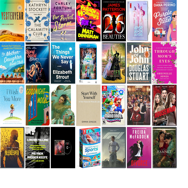 KeenePLibrary's tweet photo. This week the Keene Public Library has 2,296 new books, 389 new movies, and 292 new music CDs. https://t.co/p6Cgtb7B1g https://t.co/fcWURXjfGS