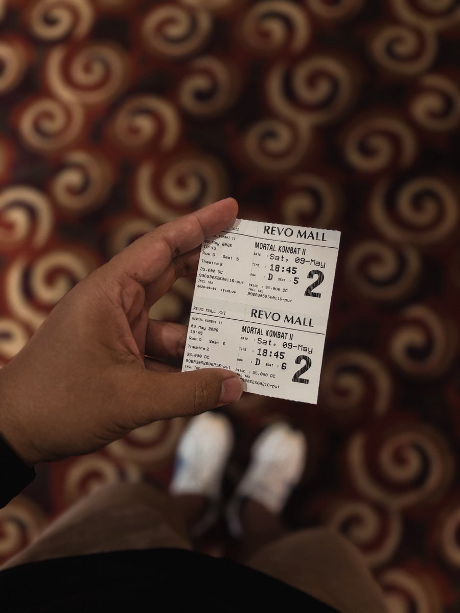Seru juga film nya.
.
Thank you udah mau nemenin nonton