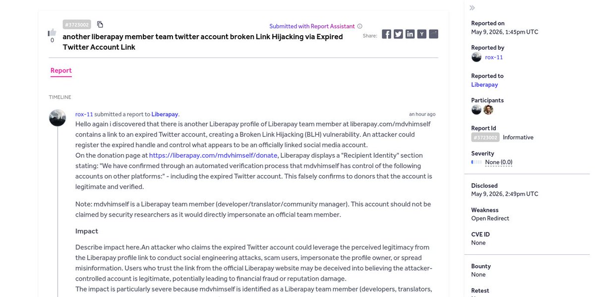 H1 Disclosed - Public Disclosures tweet media