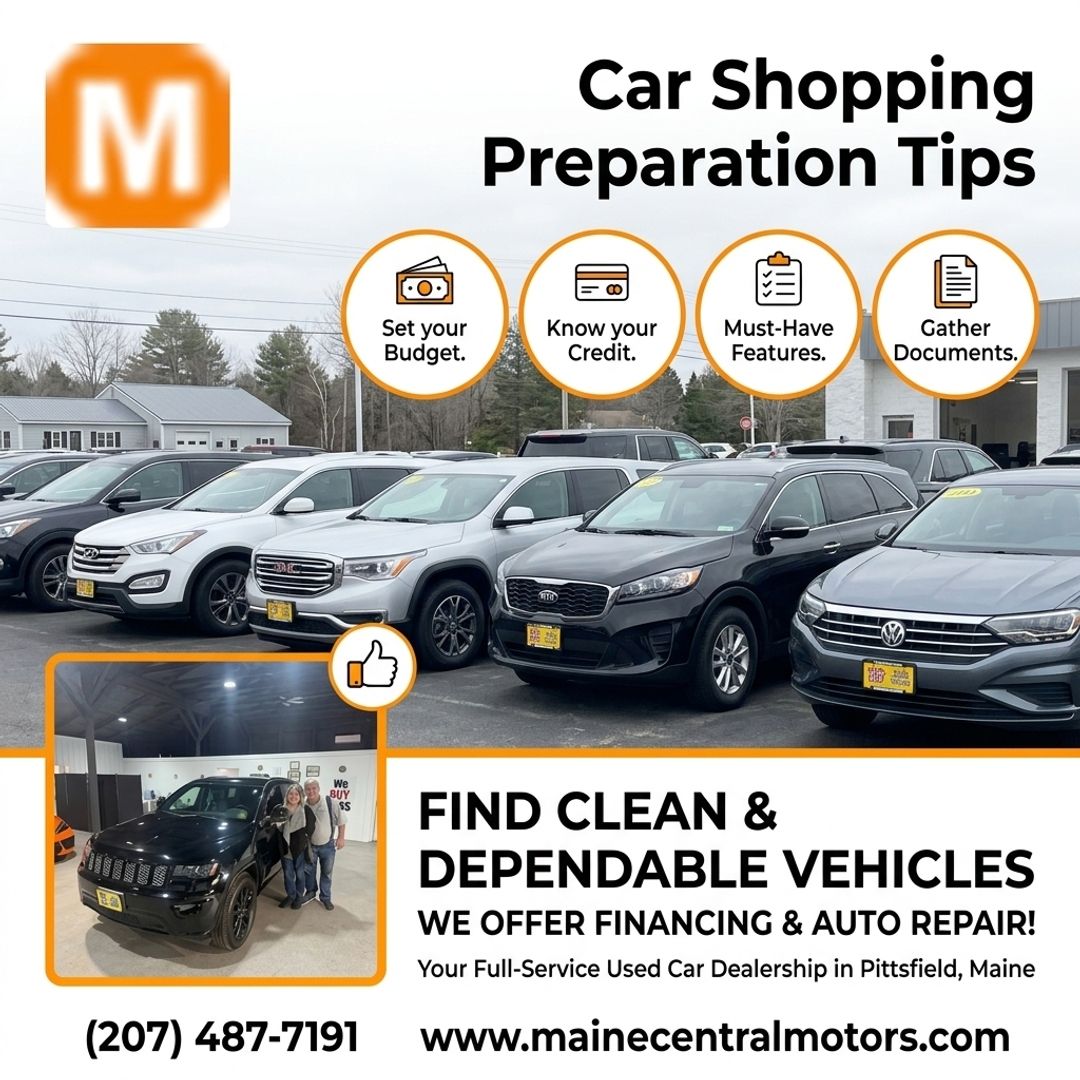 ParrisBacon's tweet photo. Get ready for your next car purchase by setting your budget, knowing your credit, choosing your must-have features, and gathering your documents. Start at https://t.co/Lnz1pQUcW5 or call (207) 487-7191. #MaineCentralMotors #PittsfieldME #CarBuyingTips #UsedCarDealer #... https://t.co/Gu6nvpUmXI