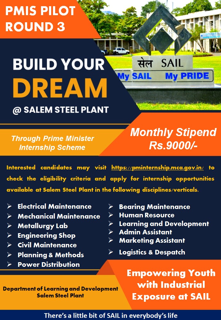 SAIL Salem Steel Plant tweet media