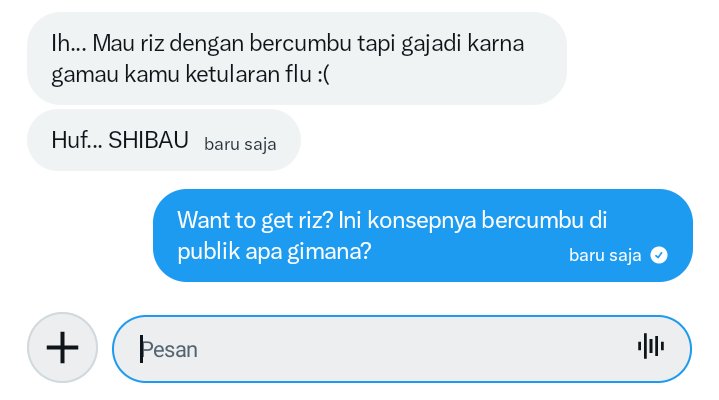 Panas karena dia demam.