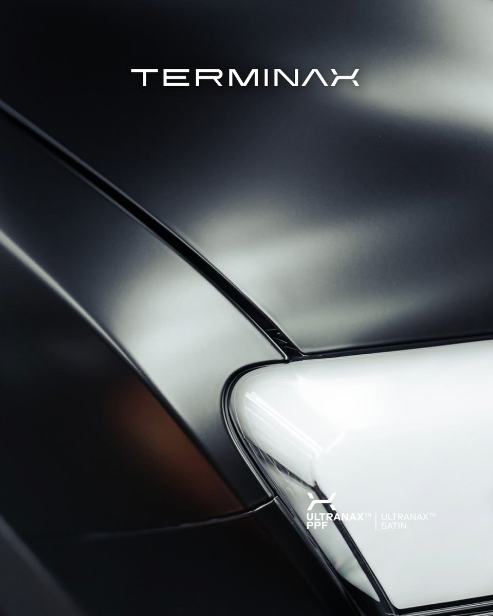 Terminax_USA's tweet photo. Satin on a black BYD.

Clean lines. Deep satin finish.
Stealth look with the protection to match.

This one came out mean. 🖤

#ULTRANAX #BYD #SatinBlack #PPF #CarWrap #AutomotiveLifestyle #StealthBuild #PaintProtectionFilm #BYDShark #SatinFinish #CarCulture https://t.co/x7rwFgpczy