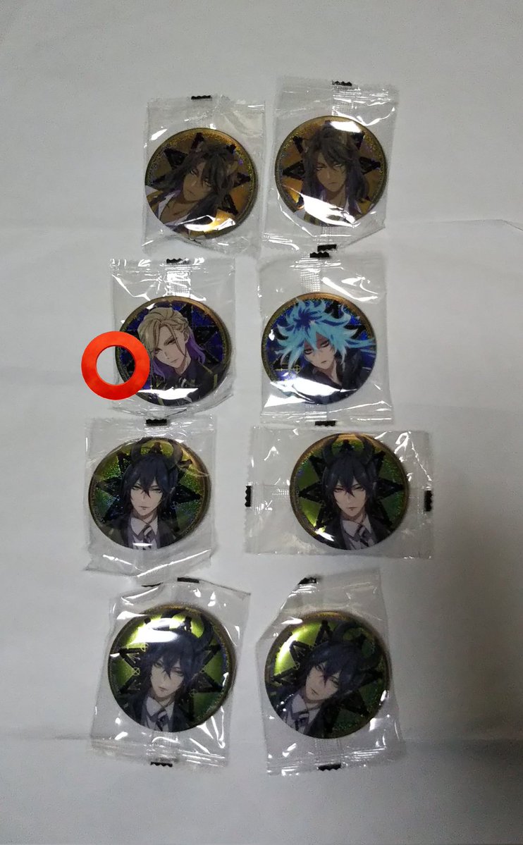 ツイステ アニメーション 缶バッジ 譲)グリッター…エース・デュース