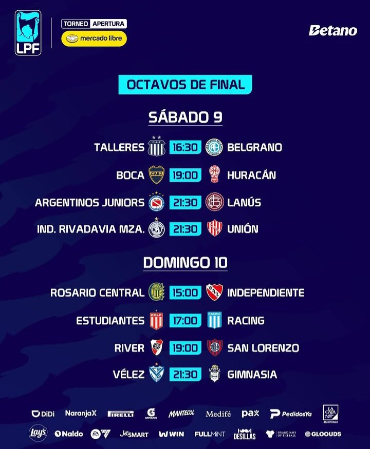 Nací por mi vieja y vivo por estos fin de semana.

No me pienso perder un partido, lamentablemente encerrado en mi casa las 48hs.