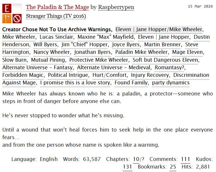 MilevenFics's tweet photo. #MilevenFicRec 

The Paladin &amp; The Mage
by Raspberrypen
https://t.co/2VtJWGqm5F

#WIP #LongFic #HistoricalAU #HurtComfort #SlowBurn https://t.co/7XF0DgZJL8