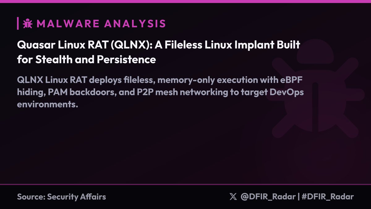 DFIR Radar tweet media