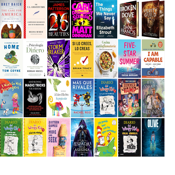 dentonlibrary's tweet photo. This week the Denton Public Library has 147 new books.  New items include The Case for America, The U.S. Constitution, Strangers, 26 Beauties, Carl's Doomsday Scenario, The Things We Never Say, Broken Dove, Verity Guild, and A Course Called Home. https://t.co/PWJGskBsgw https://t.co/xdVBjcl3Ze
