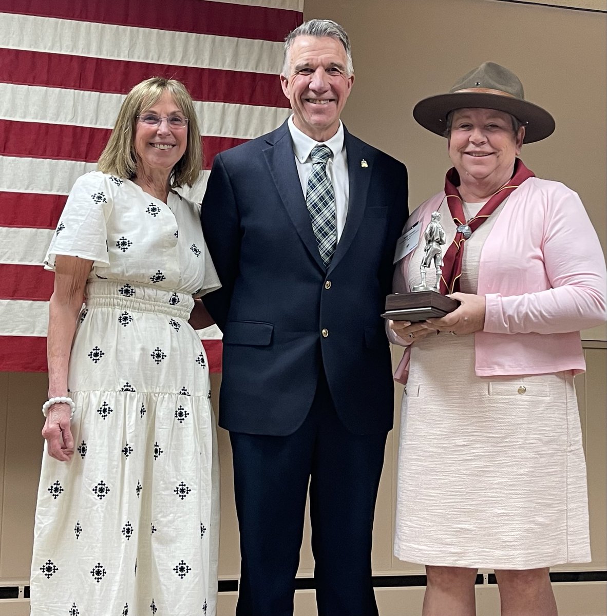 GovPhilScott's tweet photo. It was great to be in Morrisville last night honoring Kathy Demars as this year’s Lamoille County Good Scout Recipient. Kathy is someone who has spent decades serving her community and setting an example for all of us to follow. 

It’s events like these that remind us that as individuals, and as citizens, we have a duty to each other to do our part. To look for opportunities to be helpful, to be good role models, and give people we disagree with the benefit of the doubt.