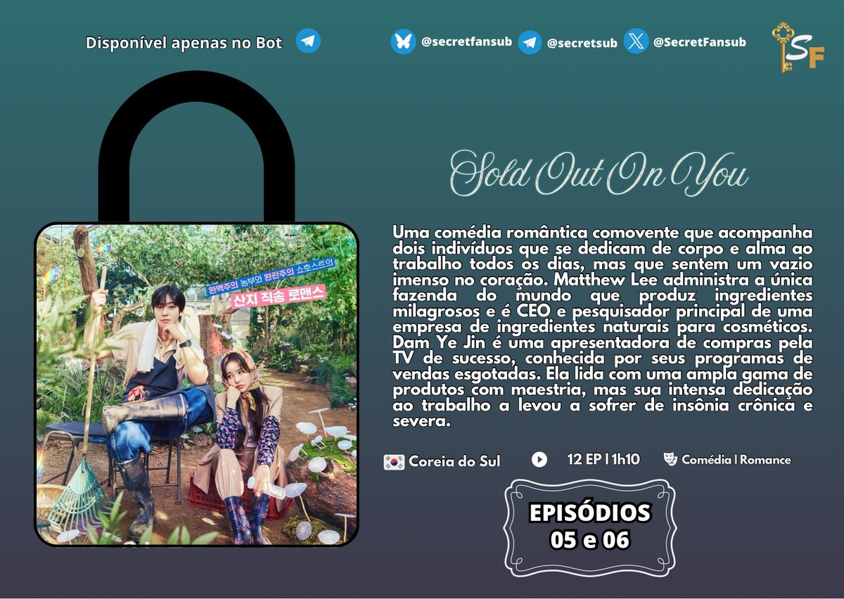 [ Disponível apenas no BOT ] Drama: Sold Out on You 📍Você pode encontrá ...