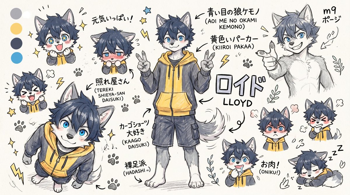 lloydpixiv's tweet photo. 流行ってたやつ、うちの子
かわいい https://t.co/hx6X4QsEGp