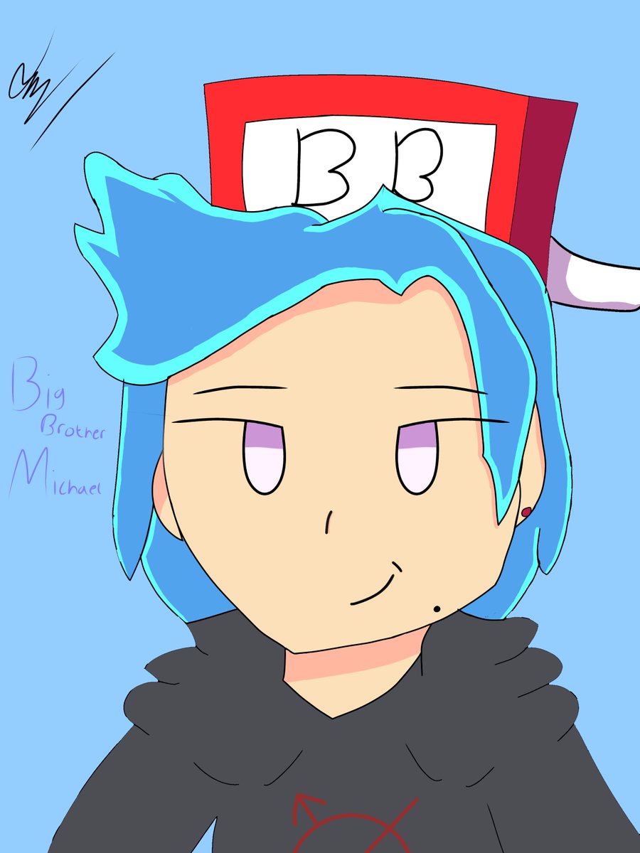 LamySyafiy73422's tweet photo. My PP now
(This is the first Michael/BB I made in digital art)
Looks ugly to me 🥲
.
.
.
.
.
.
#fnfbigbrother #fnfbigbrothermod https://t.co/4NoQdGzhGW