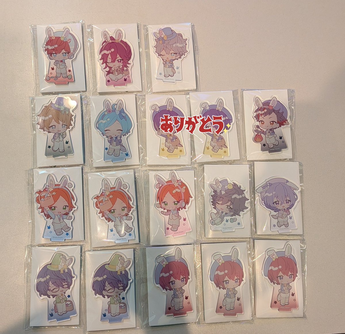 S0409crown's tweet photo. 【交換・譲渡】
あんスタ アニカフェ アクスタ コロッタ

〈譲〉画像のもの
(最上段は燐音との交換のみ)

〈求〉
アクスタ: 燐音 ＞千秋  レオ  ジュイス 
コロッタ: 燐音 ＞レオ
or 定価

池袋での手渡しor郵送交換
(手渡し優先)
検索からでもお気軽にお声がけ下さい🙇‍♀️ https://t.co/6yX2K0rtIi