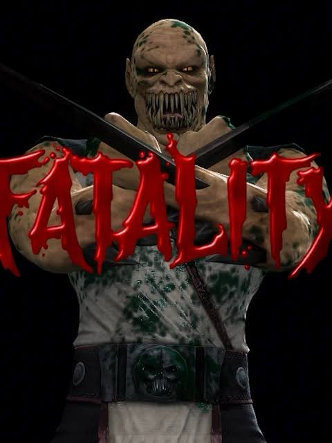 The villain of the day is… Baraka from the Mortal Kombat series.