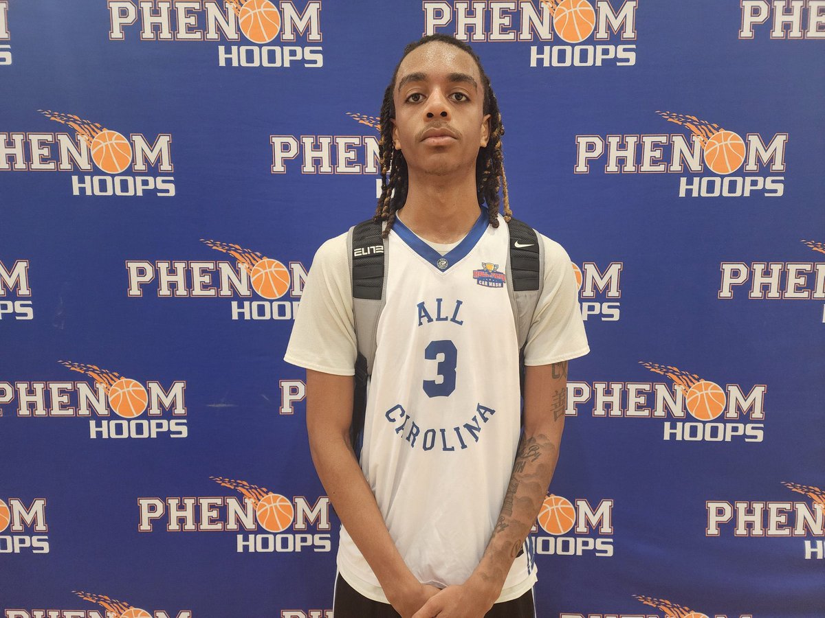 POBScout's tweet photo. 2027 Jaden McCandies (All Carolina) has truly been a breakout player this summer early on. Really flourishing in his ability to be such a strong offensive weapon from all around the court. Can score off the bounce, play off the ball and stretch the defense from 3, and brings versatility. #Phenom336Showcase
