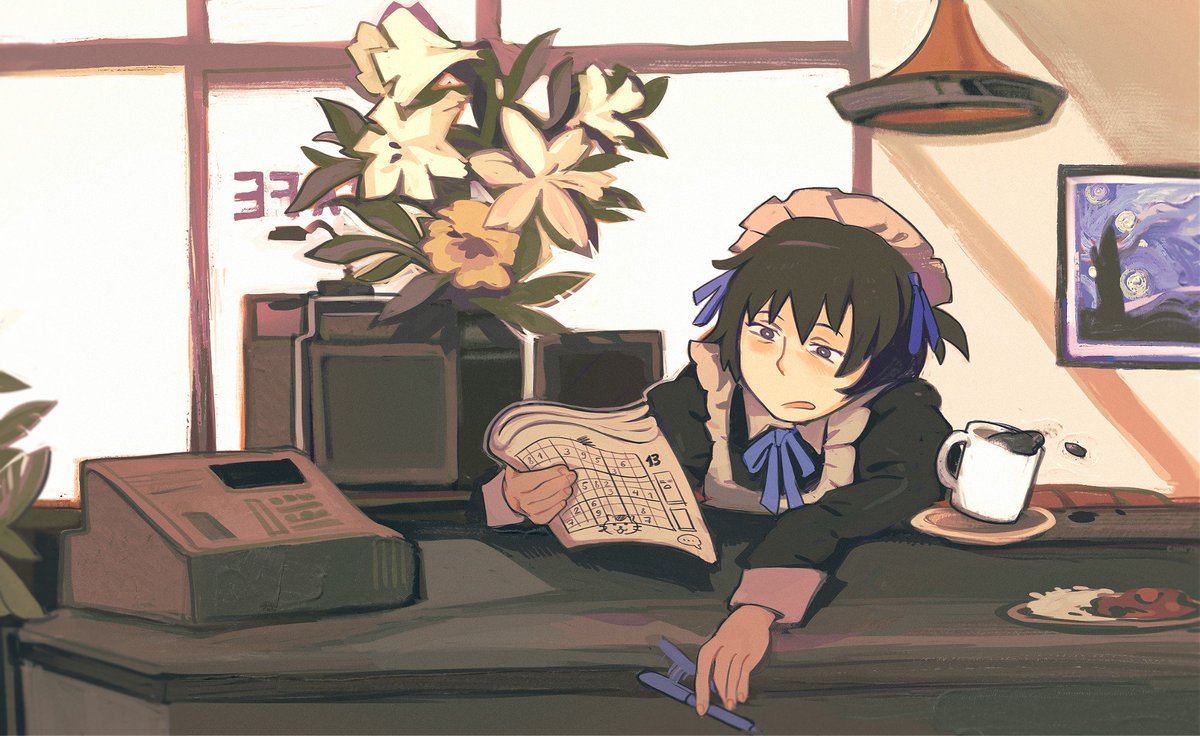 dailysoremachi's tweet photo. Happy birthday to the greatest maid detective novelist that the world has ever seen, Arashiyama Hotori!

Art by pcholkachai from tumblr who gave me permission to repost this wonderful Hotori art! 

#それ町 #嵐山歩鳥生誕祭 #嵐山歩鳥生誕祭2026 #嵐山歩鳥 https://t.co/LneQfRA994