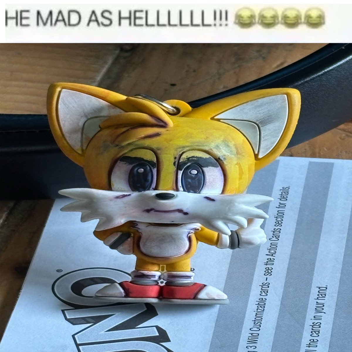 fishrrluvy's tweet photo. I got this tails keychain, but he looks a little off?
Unimportant shit
Apps used: Pinterest and ibisPaint
#AlanRowper #sonicpcport #sonickeychain #tailsvessel https://t.co/n1AL9Vwwjj