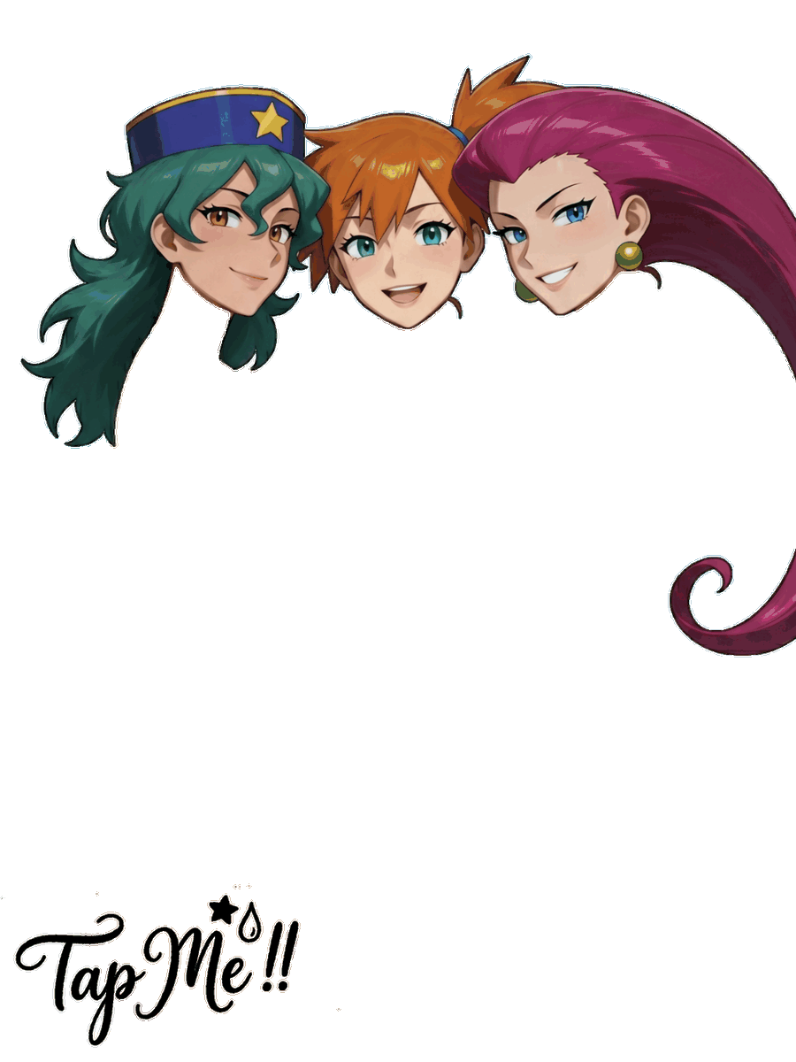 ghfella's tweet photo. Tap for Jenny - Misty - Jessie 
Pokemon https://t.co/W1ooPWgSsj