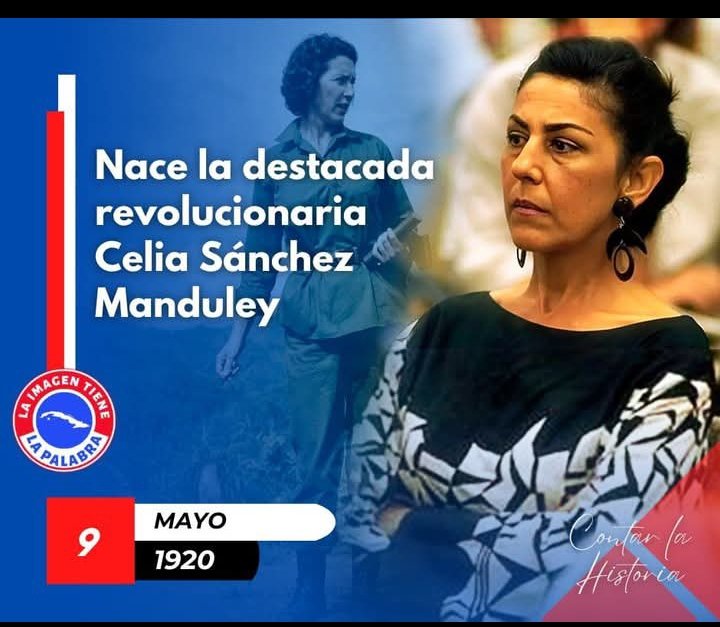 Hoy recordamos a la heroína de la Sierra y el llano, símbolo de cubanía y humanismo, la flor más autóctona de #Cuba