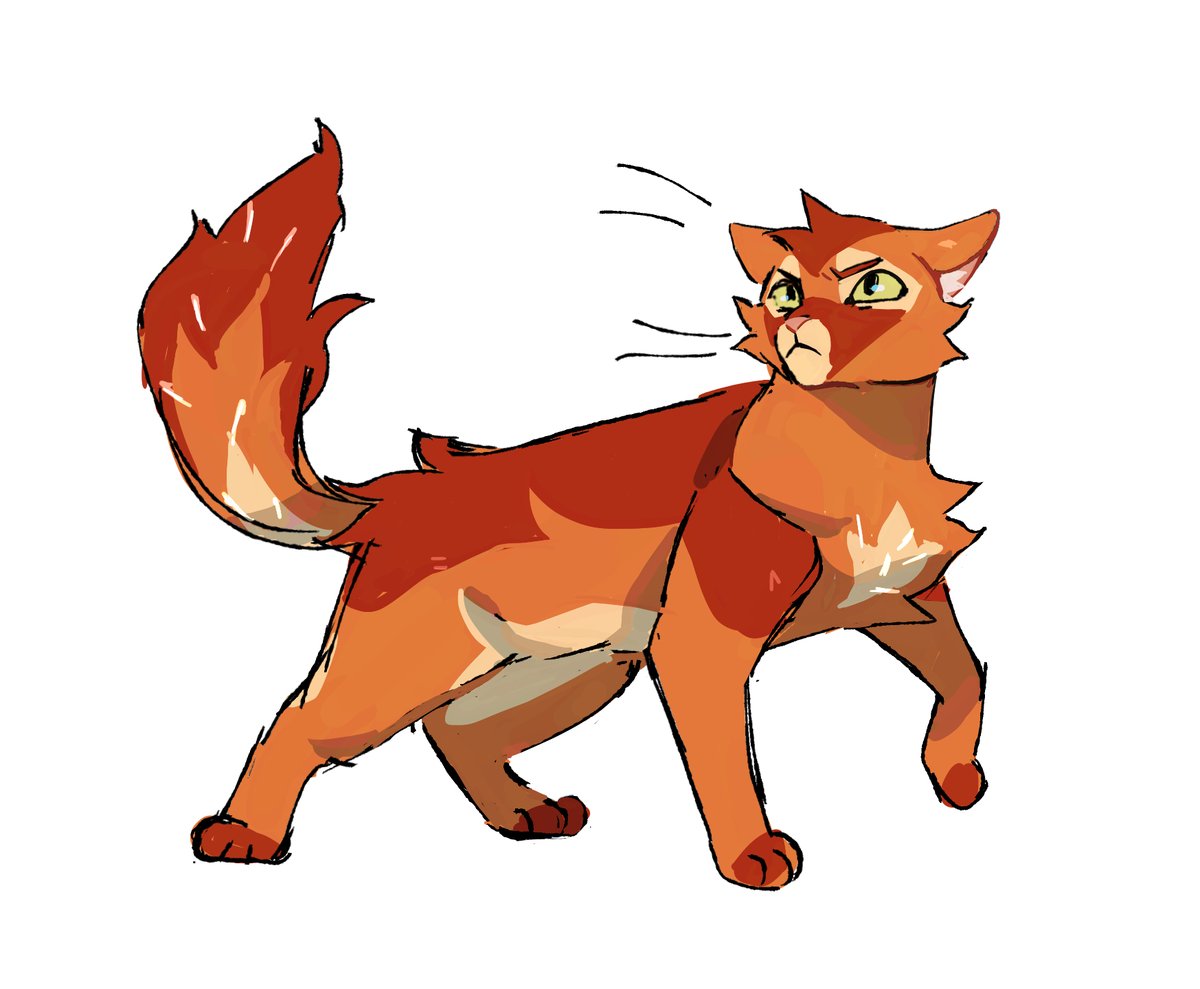 kyaongkyaong111's tweet photo. firepaw! https://t.co/NaS0QIAYbK