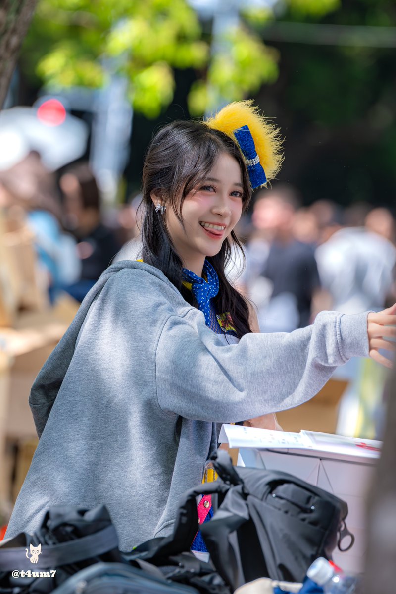 260509タイフェス東京2026
Hoopちゃんの舌ぺろかわいすぎ！😳
#BNK48 #HoopBNK48 
#thaifestivaltokyo2026