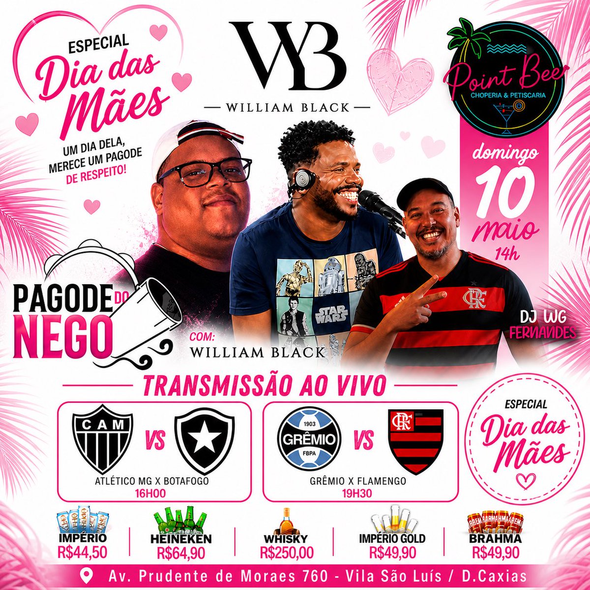 Pagodedonego_'s tweet photo. Amanhã mamães, super pagode com 5 super sorteios 🎉🩷 https://t.co/c33jhxHHuk