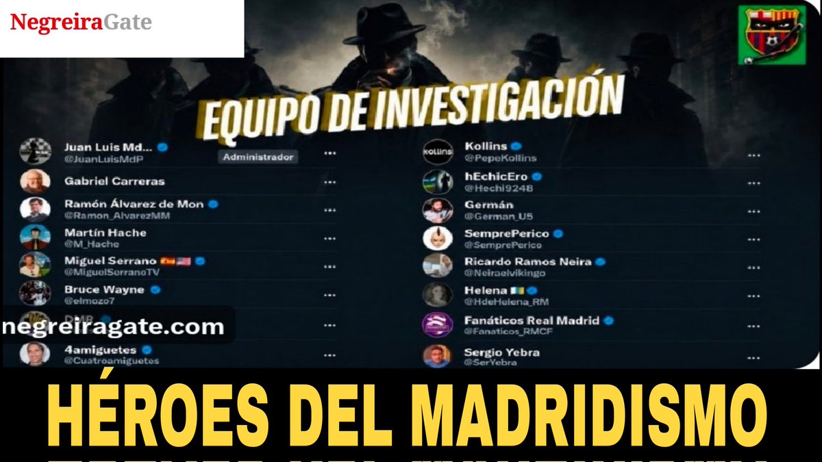 ✅ NEGREIRAGATE.COM 💪| Dato Mata Relato (<a href="/imlsaman/">DMR</a>) visita mi canal: ‼️ESTADÍSTICAS DE LA CORRUPCIÓN‼️

👉👉youtu.be/Ol-WbFWLyPA
