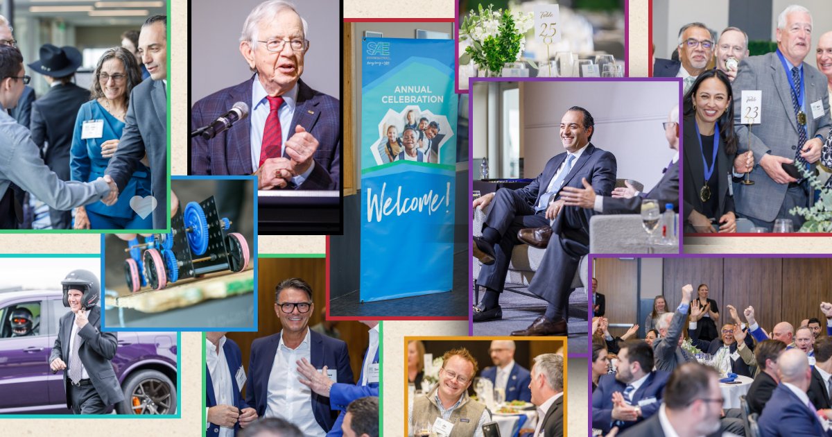 FoundationSAE's tweet photo. We’re still feeling inspired after the 2026 SAE Foundation Annual Celebration-what an incredible evening! 
Events like this remind us that when we come together we can create real opportunities for young people to explore, discover, and thrive through STEM. 

 #SAEFoundation40 https://t.co/bZ5erSpU06