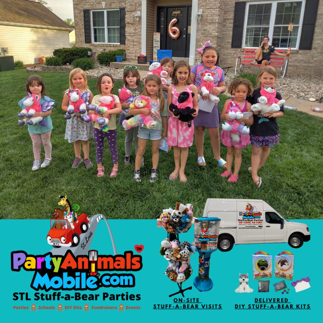animalsmobile's tweet photo. Schedule your visit from the STL Mobile Stuff-a-Bear Experience!  We Come to You!
Setup takes us about 15 minutes. All we need is a standard outlet and a small space. The rest? We handle everything. Your job is just to watch the kids' faces

https://t.co/S3WpX0xnNc

#stlkidsparty https://t.co/bR3s95AgKV