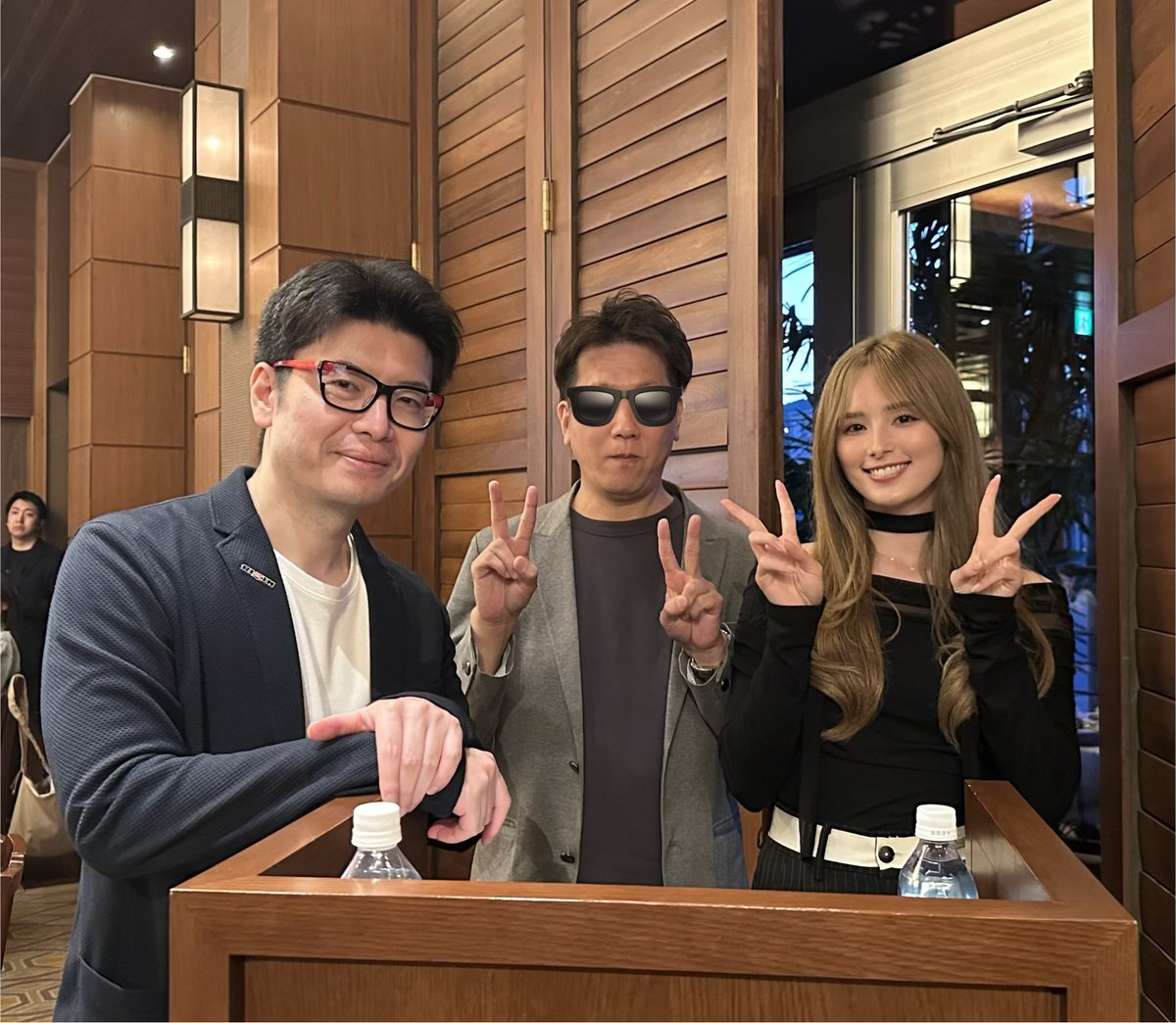 webhunter95's tweet photo. RIZIN前夜祭、過去イチ楽しかった〜
NOEL‥ちゃんと踊れてたwww
バラさん、かっこよ！
#RIZIN
#NOEL/@NOEL_0521_
#堀江圭功/@yossy05101
#佐藤将光/@SatoShokoh
#ヒロヤ/@abc_baki
#RIZIN前夜祭 https://t.co/0BBt0dOF97