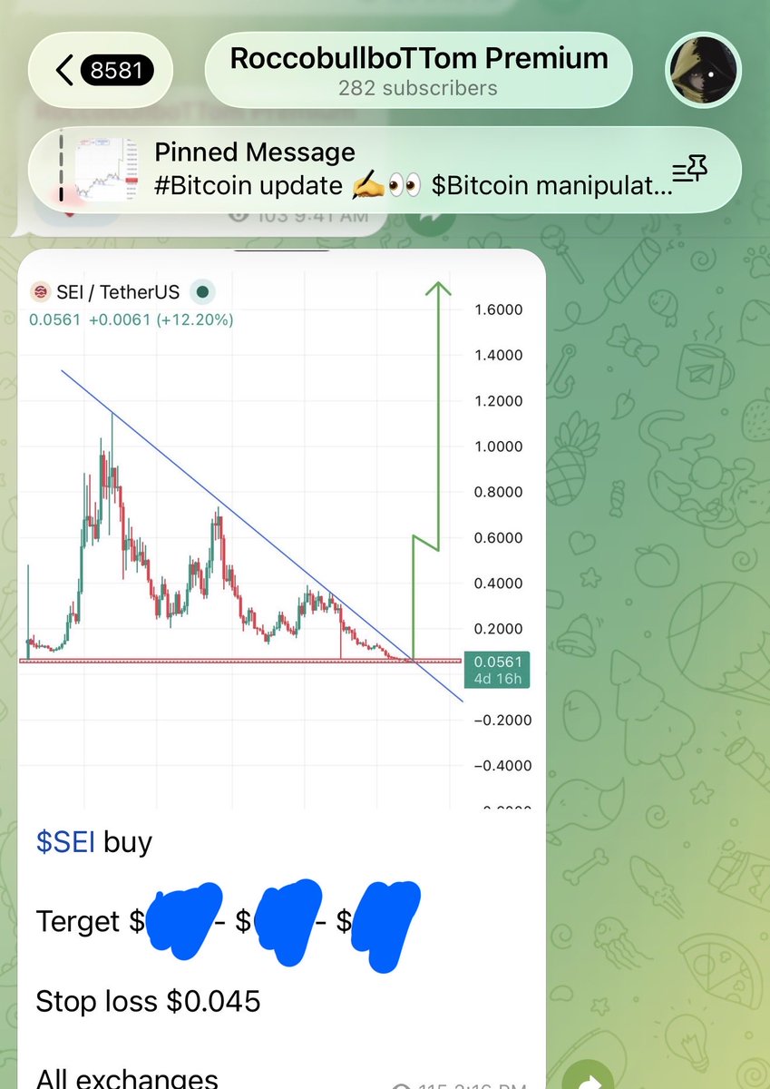 RoccobullboTTom's tweet photo. #PREMIUM_SIGNAL

$SEI just pushing upside after my premium call 🔥🔥🔥

$SEI will go above $1 from here very soon ✅

On the way to my first terget 🚀🚀🚀 https://t.co/R3SponsOYY