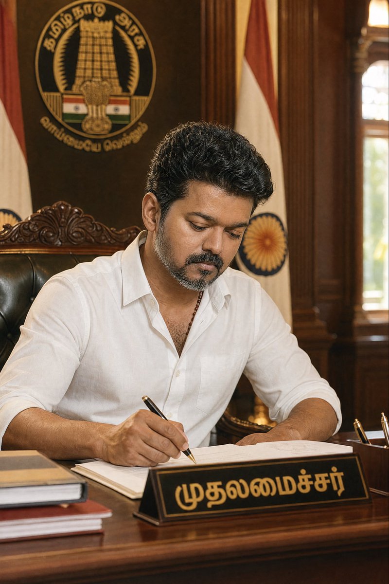 RajaVm21's tweet photo. Chief Minister of Tamil Nadu📈🔥
#tvk #TVKVijay‌ #TVKVijay‌HQ https://t.co/5jbWLJLEJX