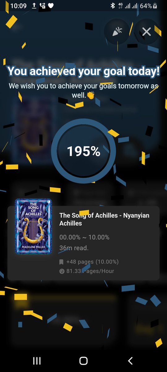 raapinklibs's tweet photo. day 9 
The Song o Achilles by Madeline Miller (388 hal.)
hal 1-48 https://t.co/9cz9ld7MxS