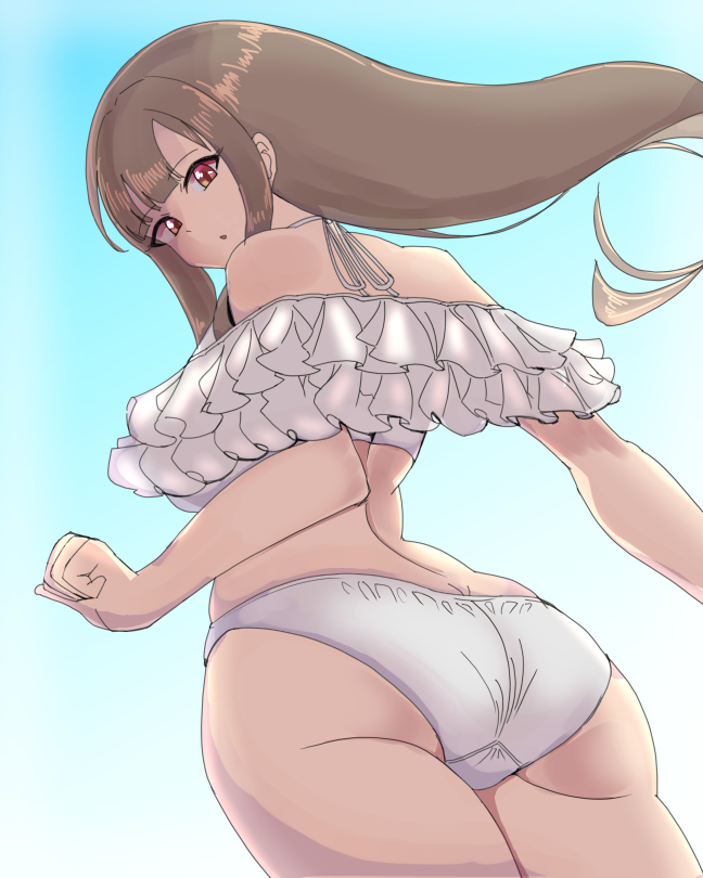 水本ゆかり。尻を描く。 