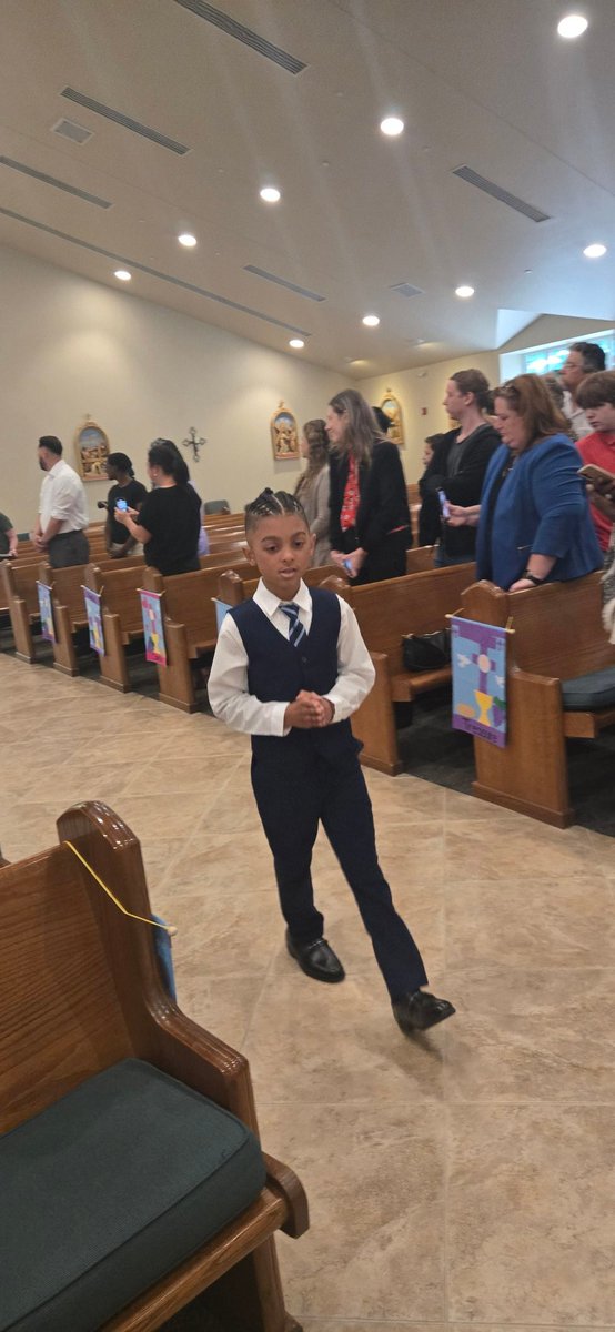 DarrenSbraga's tweet photo. Congratulations to my son, Sonny on receiving his First Communion! Such a blessed day to receive the Holy Sacrement. Praise God!
#FirstCommunion https://t.co/c9HzDvbBcw