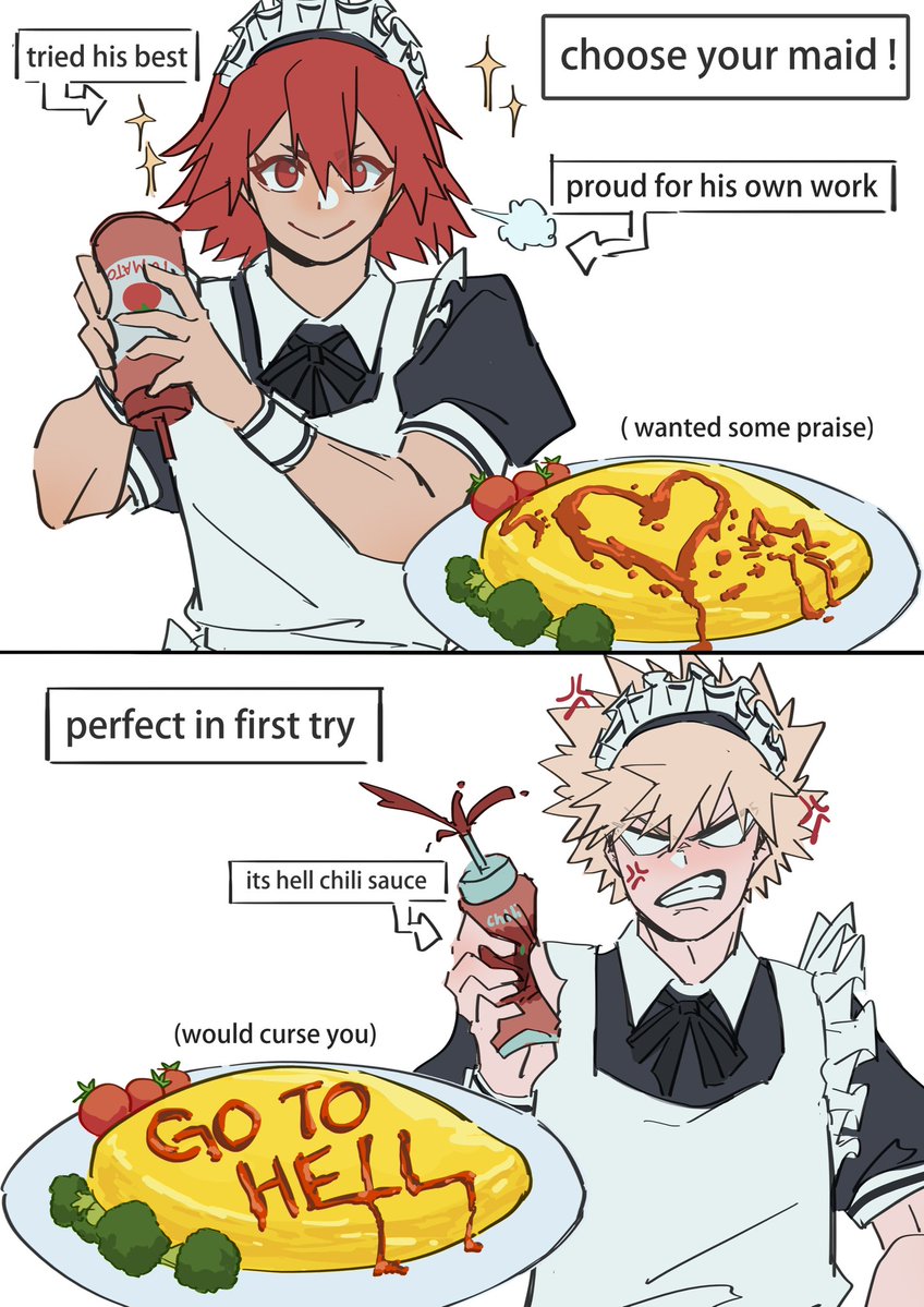 its maid day choose your maid!