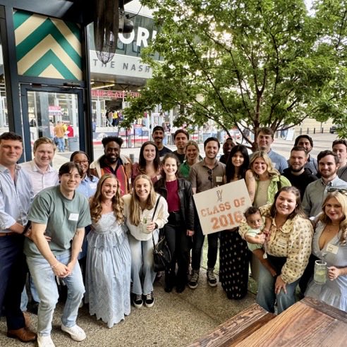 Ensworth's tweet photo. We had the best time last weekend joining with the Classes of 1996, 2001, 2011, 2016, and 2021 as they celebrated class reunions. Filled with laughter, shared memories, and meaningful time together, it was so special to gather and celebrate being Tigers 🧡 https://t.co/pPf69e786M