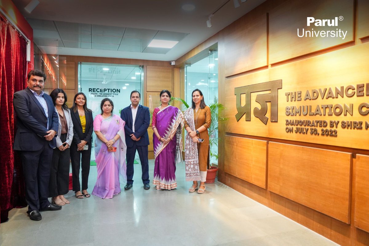 Parul University tweet media
