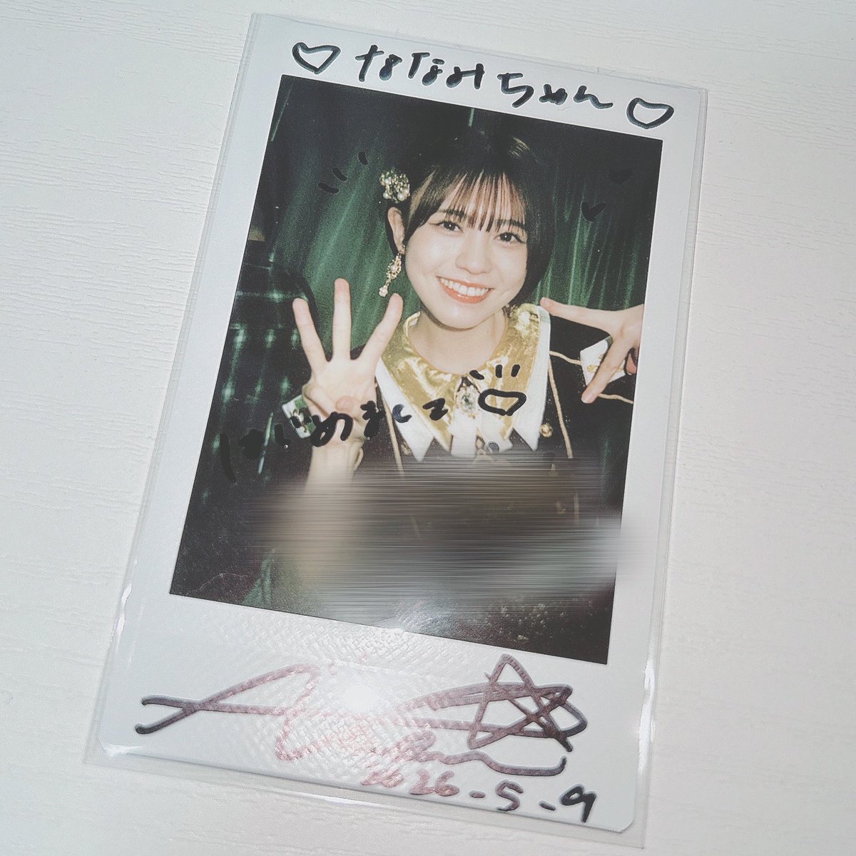 _7sea3_'s tweet photo. なななな邂逅🌟ずーーーっとあべさんと同名の会したかったから会えて嬉しかった！フルコースさんのライブめちゃくちゃ楽しかったのでまた行きたいなーの気持ちです。 #ななみのチェキ帳 https://t.co/aWldrlKduo