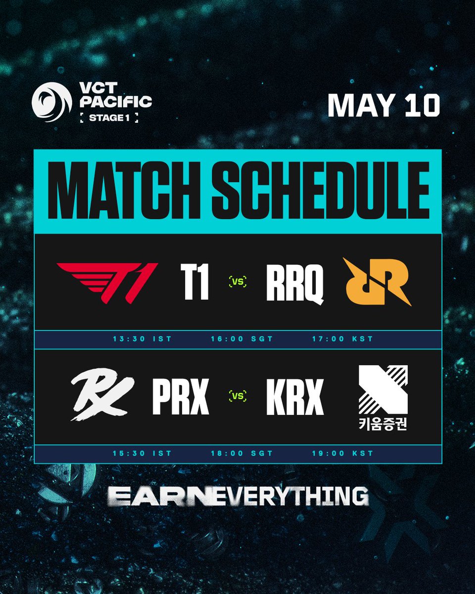 The lower bracket matches of the #VCTPacific Stage 1 Playoffs continue tomorrow!
