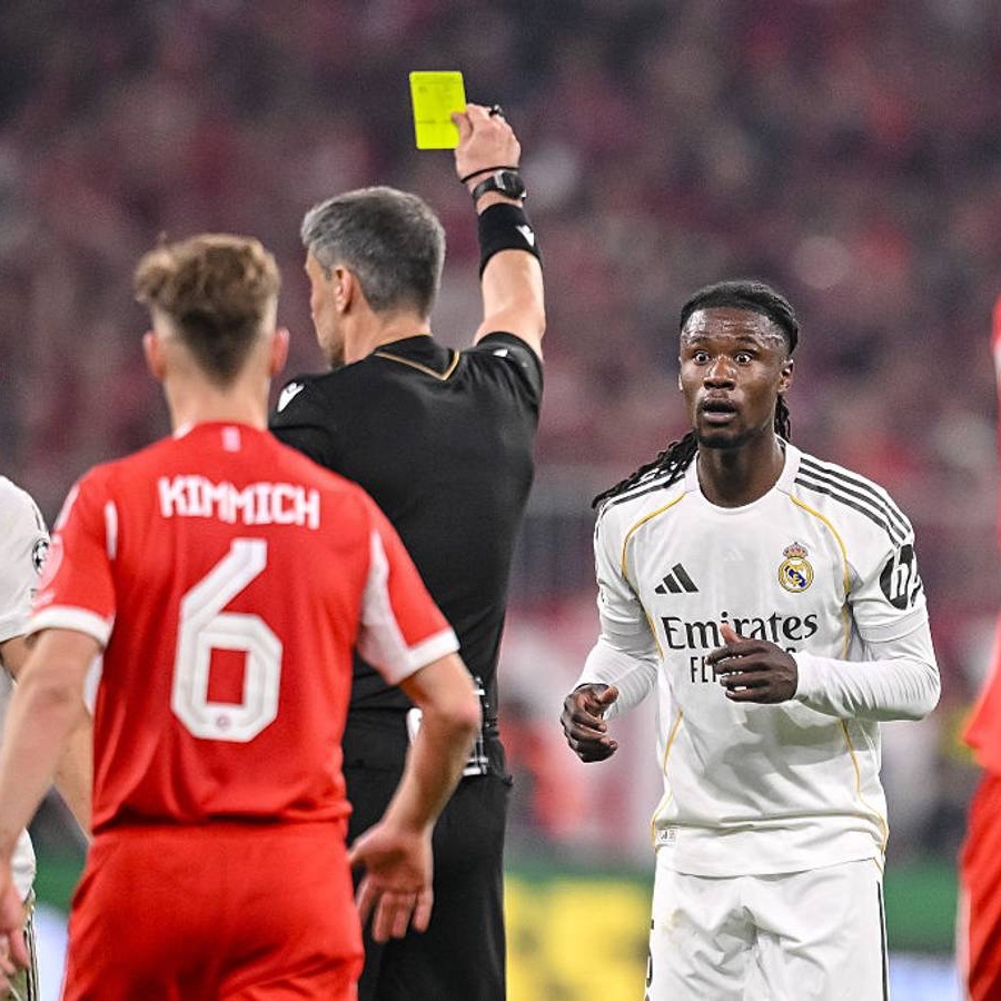 🚨 PSG sources do not understand Bayern’s complaints about the refereeing when against Real Madrid, they got Camavinga sent off by applying INSANE pressure on the referee, something they didn’t succeed in vs PSG. <a href="/lequipe/">L'Équipe</a>