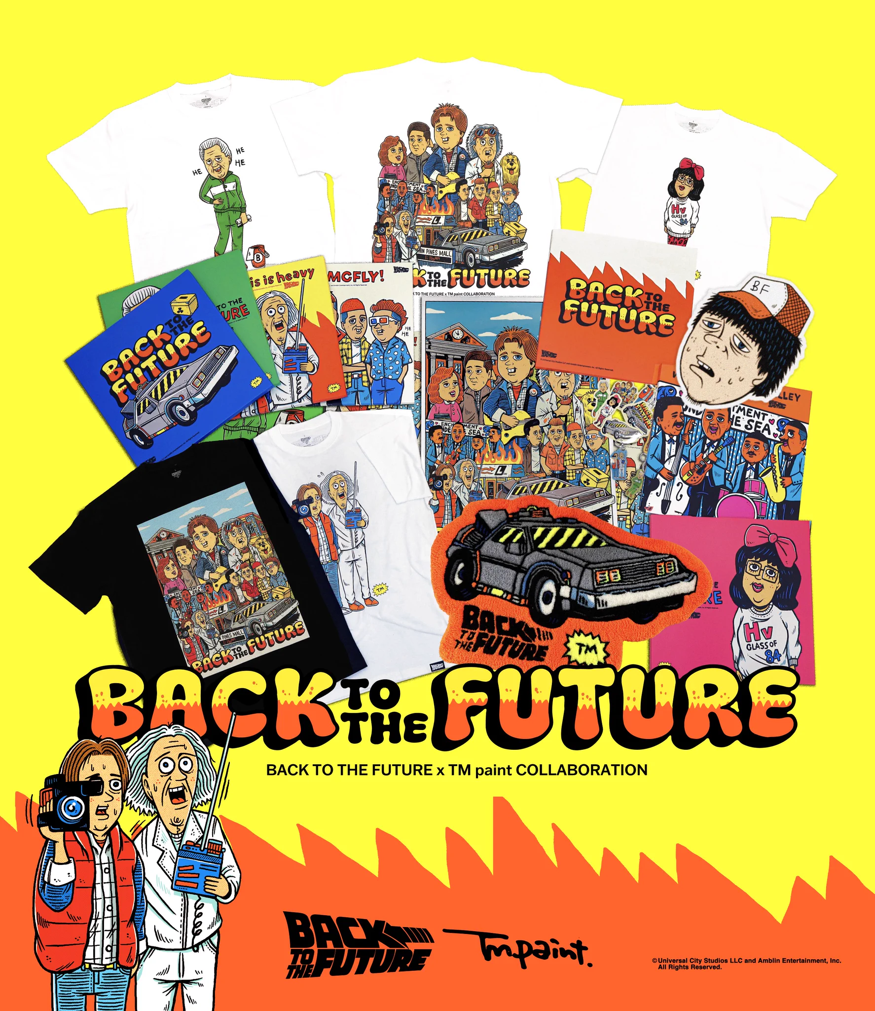 【完売品】Back To The Future x TM paint ポスター TMpaint (THE-B-MART) on X: 