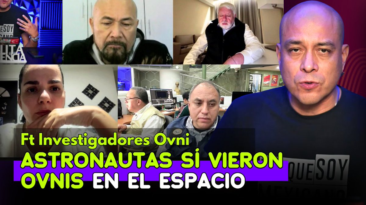yohanandiaz's tweet photo. Les comparto el último de los "En Vivo" de la Insólita Experiencia, fue aun mesa redonda donde participaron Jaime Maussan @jaimemaussan1, Dino de Labra @Dinodelabra, Jorge Luis Suckdorf @JorgeLuiss_77, Lourdes Gómez @Lourdesgm13, Carlos Clemente @redskywatchers. URGENTE I Astronautas CONFIRMAN OVNIS en el espacio exterior | Desclasificación histórica. https://t.co/XzMnMfphwB

#OVNIS, #Astronautas, #DesclasificaciónOVNI, #UFO, #UAP, #Extraterrestres, #NASA, #EspacioExterior, #Misterio, #insolitaexperiencia