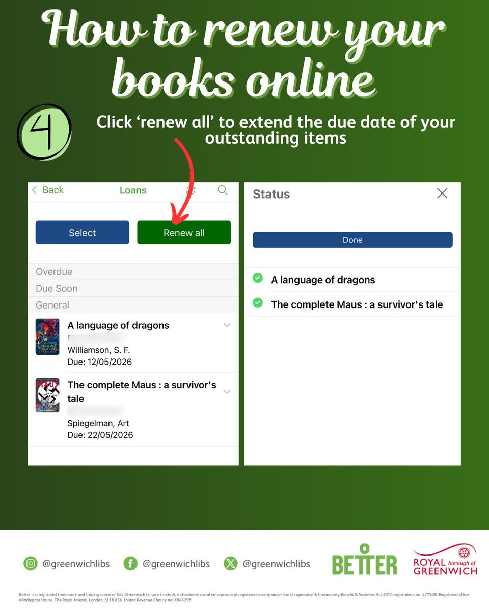 Royal Greenwich Libraries tweet media