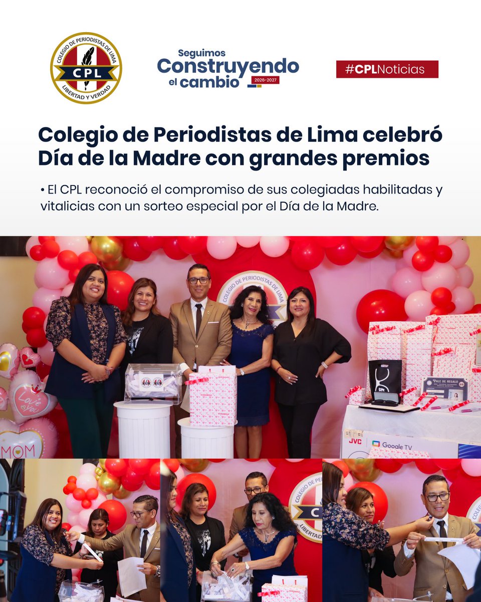 Colegio de Periodistas de Lima tweet media