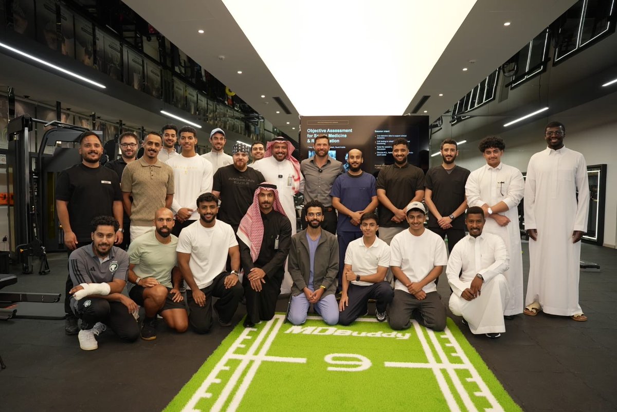 p5l5q's tweet photo. Great practical session by @VALDPerformance.
Special thanks to AlTababah @altababahcenter ,
especially Dr. Wissam @WSAAlAttar , for the opportunity to attend and benefit from this experience.
#VALD #SportsMedicine #SportsPhysiotherapy #AlTababah https://t.co/Vmp7HSdJB9