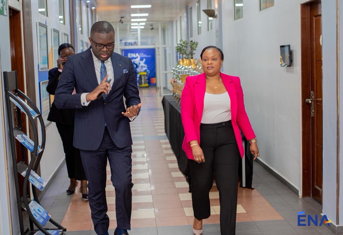 CMuabilu's tweet photo. Une visite de courtoisie et de travail a été effectuée auprès du Directeur Général de l'École Nationale d'Administration (ENA) en vue d'explorer les opportunités de partenariat relatives au renforcement des capacités des agents et cadres de l'Office
Congolais de Contrôle (OCC). https://t.co/ai30F2e5s6