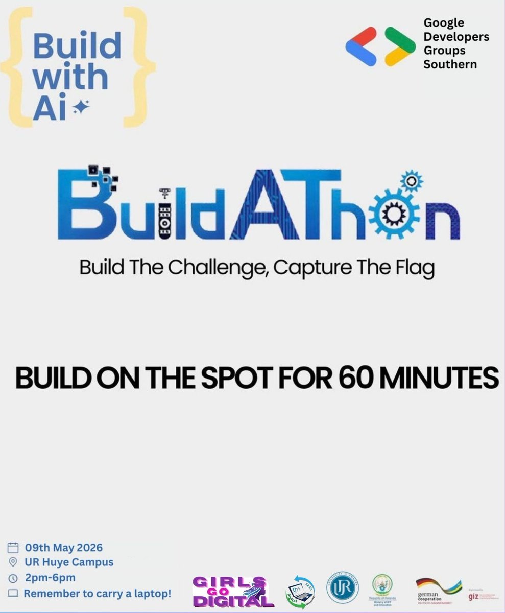 SkillsDts1's tweet photo. Today on 09th May 2026
The Fourth day of Girls Go Digital Campaign
We had a workshop named” BUILD WITH AI”, we learnt about “VIBE CODING” whereby participants will be able to be builders without the need of coding and syntax skills.
#GirlsGoDigital
#BuildWithAI https://t.co/lQWMY34haX